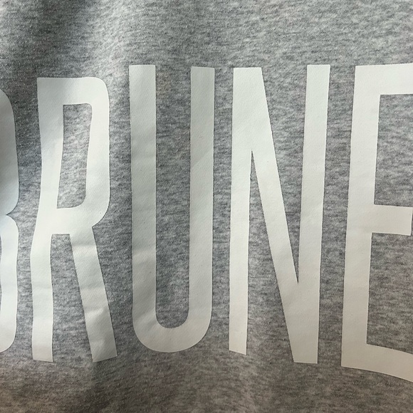 Brunette the Label Classic Crewneck Sweatshirt - Size XS/S - Picture 3 of 4